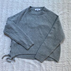 John and Jenn Light grey sweater size large